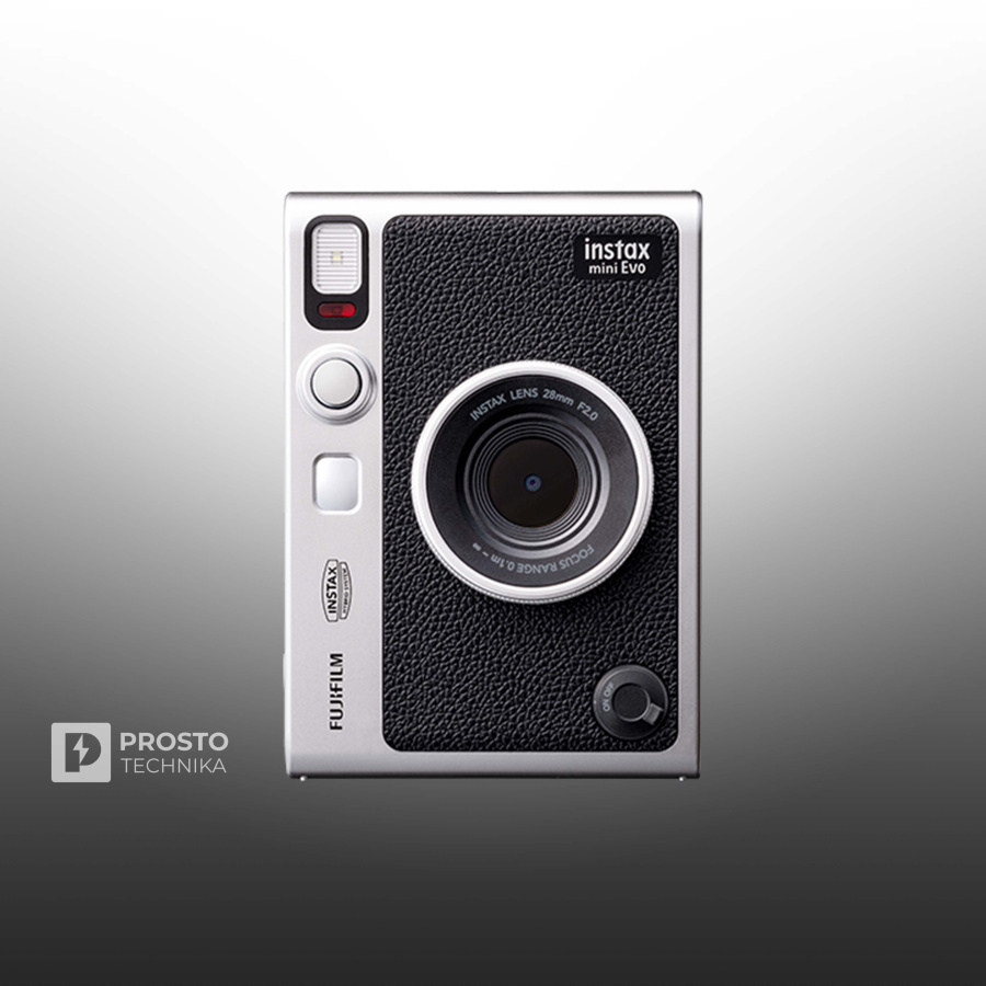 Фотоаппарат моментальной печати Fujifilm Instax Mini Evo Черный